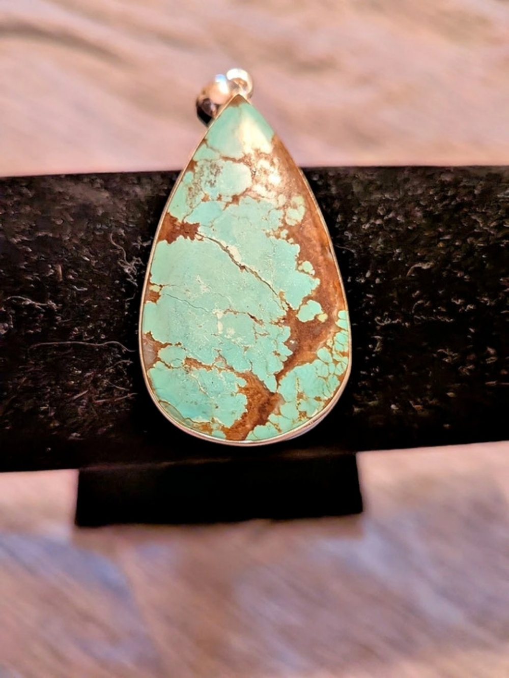 Turquoise Teardrop Pendant